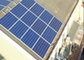 Soporte fotovoltaico de aluminio ajustable del haz de madera de la estructura de montaje del panel solar del tejado